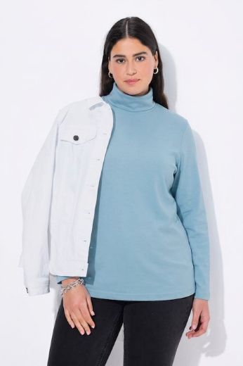Moda za polnejše Majica rol ovratnik plus velikost, xxl, Ulla Popken in Johann Popken (JP1880)