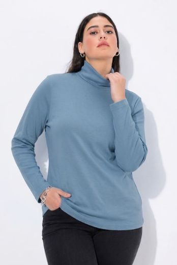 Moda za polnejše Majica rol ovratnik plus velikost, xxl, Ulla Popken in Johann Popken (JP1880)