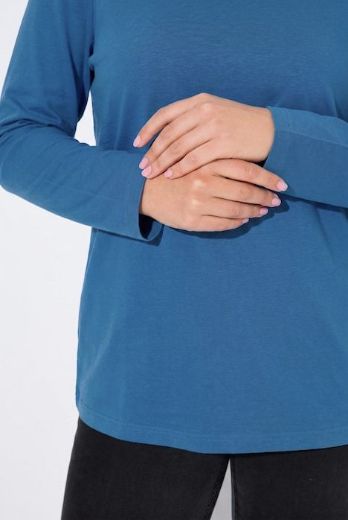 Moda za polnejše Majica rol ovratnik plus velikost, xxl, Ulla Popken in Johann Popken (JP1880)