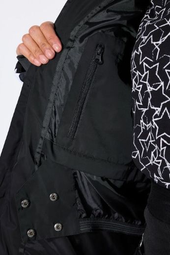Moda za polnejše Jakna skijaška s kapuljačom plus velikost, xxl, Ulla Popken in Johann Popken (JP1880)
