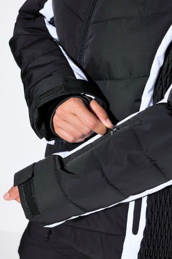 Moda za polnejše Jakna skijaška s kapuljačom plus velikost, xxl, Ulla Popken in Johann Popken (JP1880)