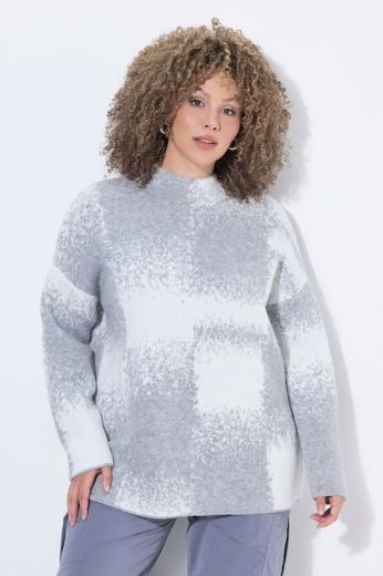 Moda za polnejše Pulover vuneni plus velikost, xxl, Ulla Popken in Johann Popken (JP1880)