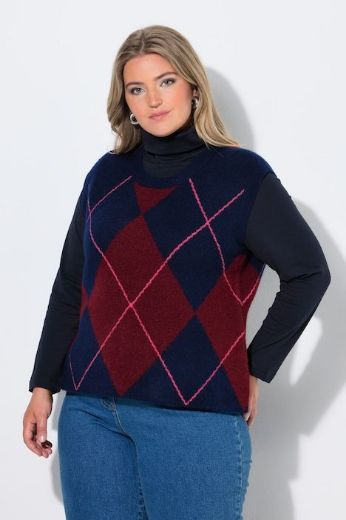Moda za polnejše Pulover bez rukava plus velikost, xxl, Ulla Popken in Johann Popken (JP1880)