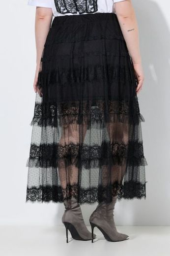 Moda za polnejše Suknja maxi elastičnog struka plus velikost, xxl, Ulla Popken in Johann Popken (JP1880)
