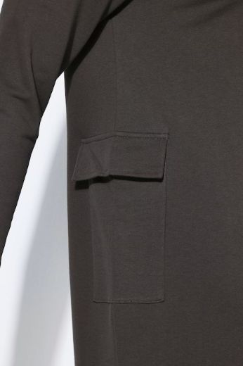 Moda za polnejše Haljina midi dugih rukava plus velikost, xxl, Ulla Popken in Johann Popken (JP1880)