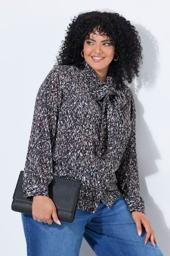 Moda za polnejše Bluza dugih rukava plus velikost, xxl, Ulla Popken in Johann Popken (JP1880)