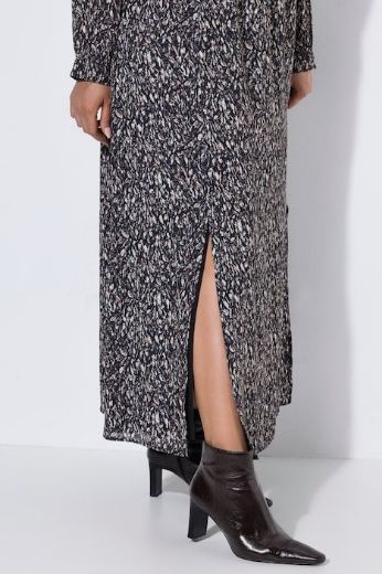 Moda za polnejše Haljina maxi dugih rukava plus velikost, xxl, Ulla Popken in Johann Popken (JP1880)