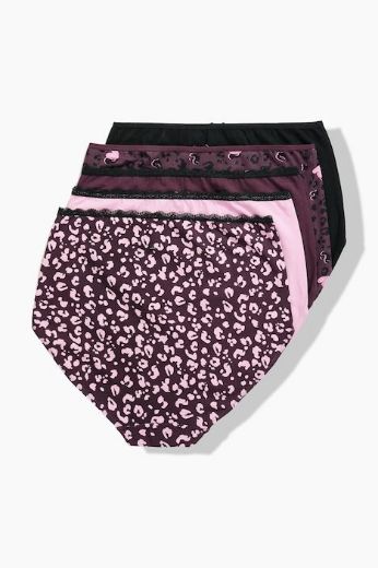 Moda za polnejše Gaćice maxi 5 komada plus velikost, xxl, Ulla Popken in Johann Popken (JP1880)