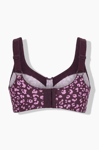 Moda za polnejše Grudnjak s leopard uzorkom plus velikost, xxl, Ulla Popken in Johann Popken (JP1880)