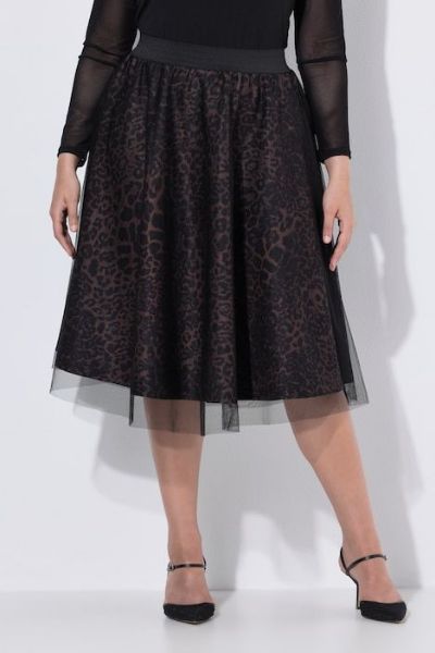 Slika Suknja midi leopard uzorka