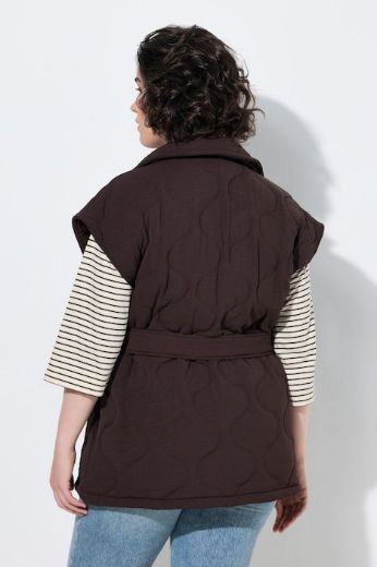 Moda za polnejše Prsluk na vezanje plus velikost, xxl, Ulla Popken in Johann Popken (JP1880)