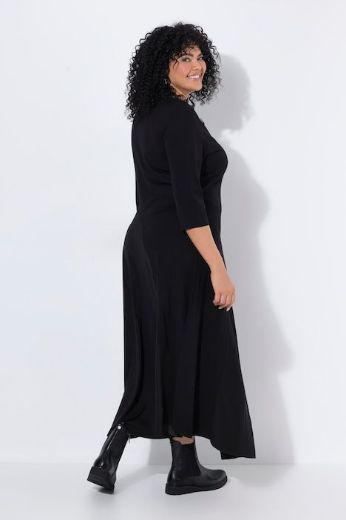 Moda za polnejše Haljina maxi 3/4 rukava plus velikost, xxl, Ulla Popken in Johann Popken (JP1880)