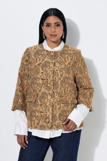 Moda za polnejše Jakna lagana 3/4 rukava plus velikost, xxl, Ulla Popken in Johann Popken (JP1880)
