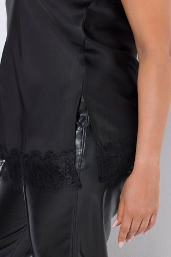 Moda za polnejše Top satenski plus velikost, xxl, Ulla Popken in Johann Popken (JP1880)