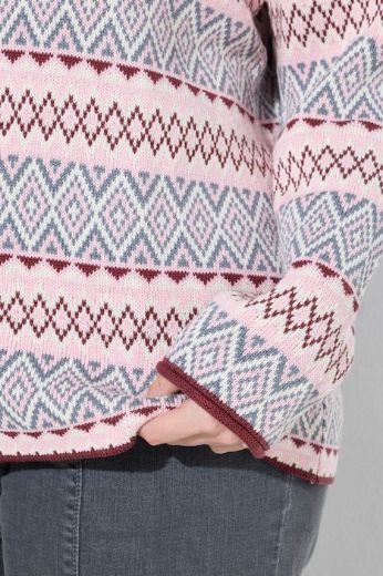 Moda za polnejše Pulover dugih rukava plus velikost, xxl, Ulla Popken in Johann Popken (JP1880)