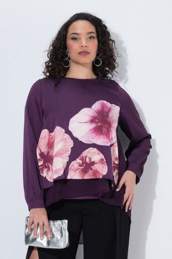 Moda za polnejše Bluza dugih rukava plus velikost, xxl, Ulla Popken in Johann Popken (JP1880)