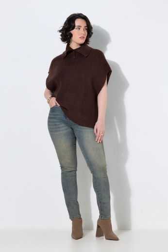 Moda za polnejše Traperice uskih nogavica plus velikost, xxl, Ulla Popken in Johann Popken (JP1880)