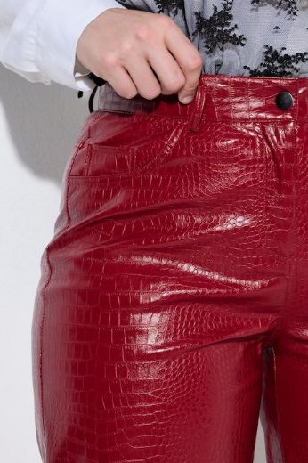 Moda za polnejše Hlače od imitacije kože plus velikost, xxl, Ulla Popken in Johann Popken (JP1880)