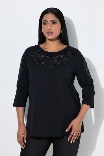 Moda za polnejše Majica 3/4 rukava plus velikost, xxl, Ulla Popken in Johann Popken (JP1880)