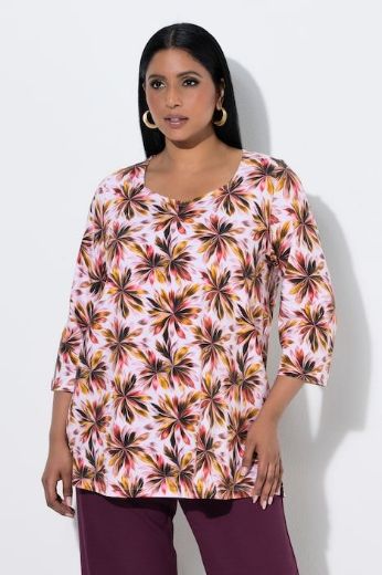 Moda za polnejše Majica 3/4 rukava plus velikost, xxl, Ulla Popken in Johann Popken (JP1880)