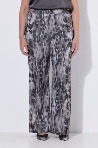 Slika Hlače satenske širokih nogavica