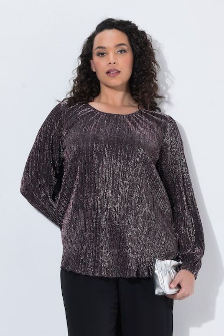 Moda za polnejše Bluza dugih rukava plus velikost, xxl, Ulla Popken in Johann Popken (JP1880)