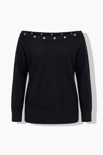 Moda za polnejše Pulover dugih rukava plus velikost, xxl, Ulla Popken in Johann Popken (JP1880)