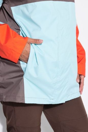 Moda za polnejše Jakna vodootporna s kapuljačom plus velikost, xxl, Ulla Popken in Johann Popken (JP1880)