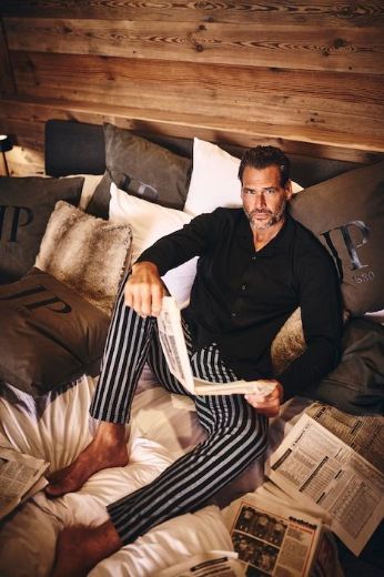 Moda za polnejše Pidžama dvodijelna dugih rukava i dugih nogavica plus velikost, xxl, Ulla Popken in Johann Popken (JP1880)