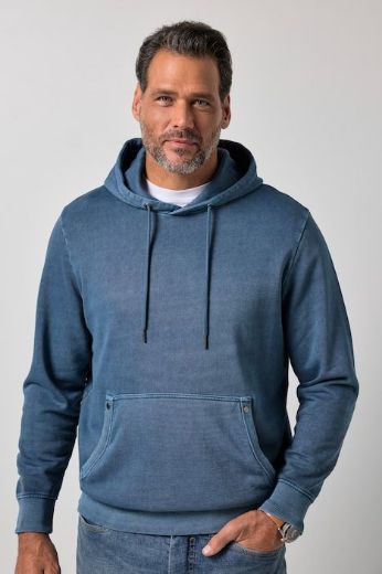 Moda za polnejše Majica dugih rukava s kapuljačom plus velikost, xxl, Ulla Popken in Johann Popken (JP1880)