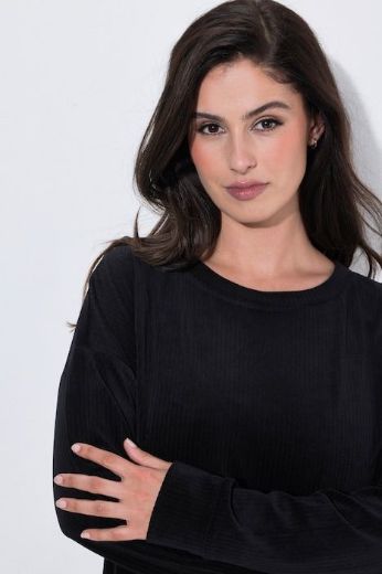 Moda za polnejše Majica dugih rukava šireg kroja plus velikost, xxl, Ulla Popken in Johann Popken (JP1880)