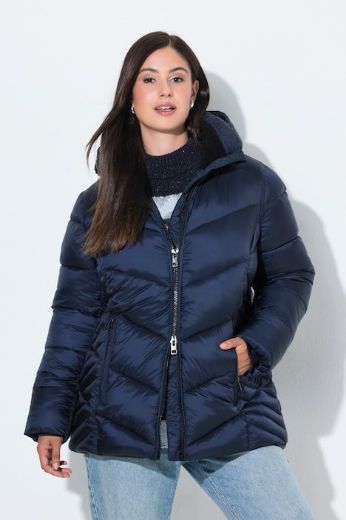 Moda za polnejše Jakna prošivena s kapuljačom plus velikost, xxl, Ulla Popken in Johann Popken (JP1880)