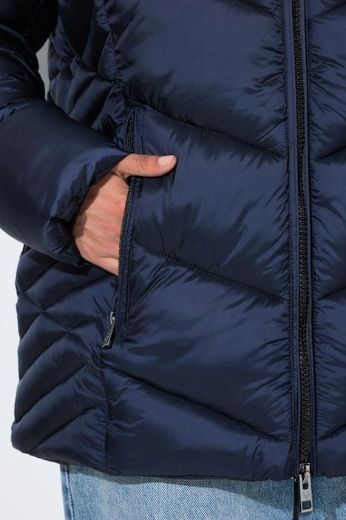 Moda za polnejše Jakna prošivena s kapuljačom plus velikost, xxl, Ulla Popken in Johann Popken (JP1880)