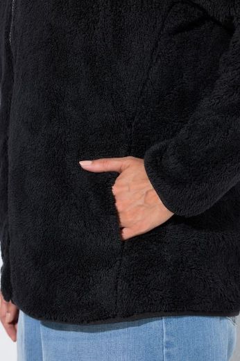 Moda za polnejše Jakna od teddy flisa s patentnim zatvaračem plus velikost, xxl, Ulla Popken in Johann Popken (JP1880)
