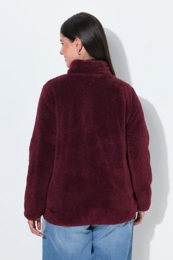 Moda za polnejše Jakna od teddy flisa s patentnim zatvaračem plus velikost, xxl, Ulla Popken in Johann Popken (JP1880)
