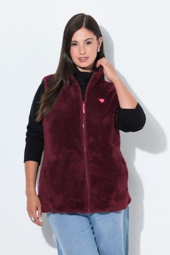 Moda za polnejše Prsluk od flisa s patentnim zatvaračem plus velikost, xxl, Ulla Popken in Johann Popken (JP1880)