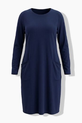 Moda za polnejše Spavaćica dugih rukava s džepovima plus velikost, xxl, Ulla Popken in Johann Popken (JP1880)