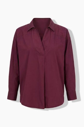 Moda za polnejše Bluza dugih šišmiš rukava plus velikost, xxl, Ulla Popken in Johann Popken (JP1880)