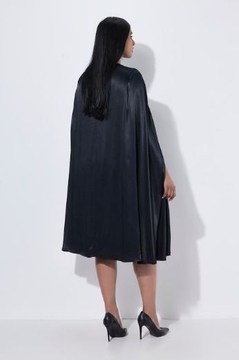 Moda za polnejše Haljina svečana satenska s plaštom plus velikost, xxl, Ulla Popken in Johann Popken (JP1880)