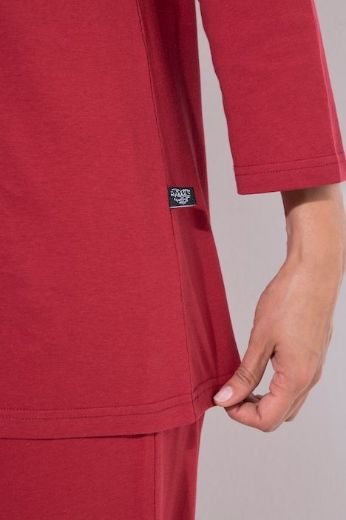 Moda za polnejše Pidžama dvodijelna 3/4 rukava i dugih nogavica plus velikost, xxl, Ulla Popken in Johann Popken (JP1880)
