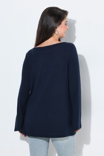 Moda za polnejše Majica dugih rukava okruglog ovratnika plus velikost, xxl, Ulla Popken in Johann Popken (JP1880)