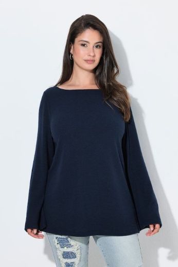 Moda za polnejše Majica dugih rukava okruglog ovratnika plus velikost, xxl, Ulla Popken in Johann Popken (JP1880)