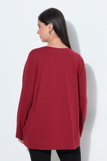 Moda za polnejše Majica dugih rukava s božićnim motivom plus velikost, xxl, Ulla Popken in Johann Popken (JP1880)
